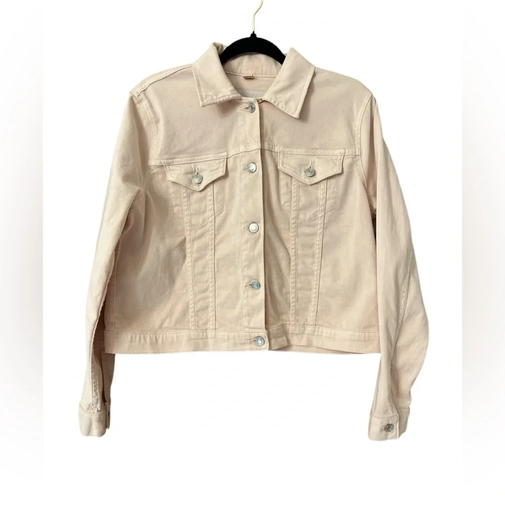 Michael Kors pale pink denim jacket